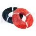 Silicone cable 18AWG x1mtr. -Black
