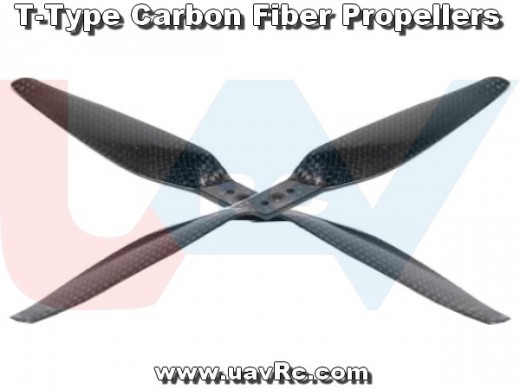 T-Type 13x4.5" Carbon Fiber Propeller Set -CW/CCW